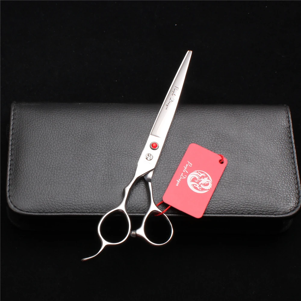 Ножницы 7 0 дюйма из нержавеющей стали для парикмахеров 19 5 см с фиолетовым