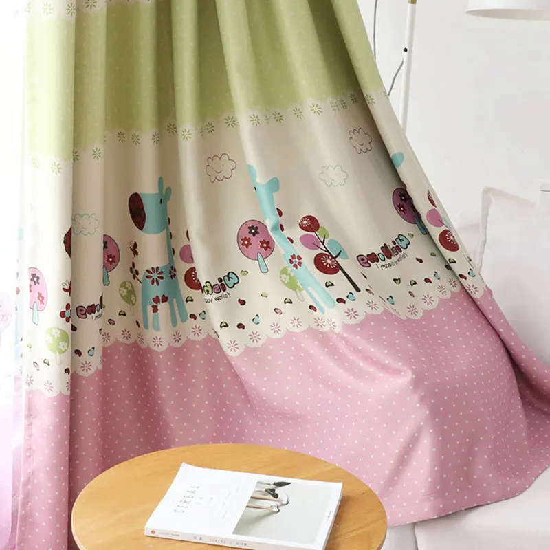 Занавески сказочные для гостиной столовой спальни пони детские шторы на заказ