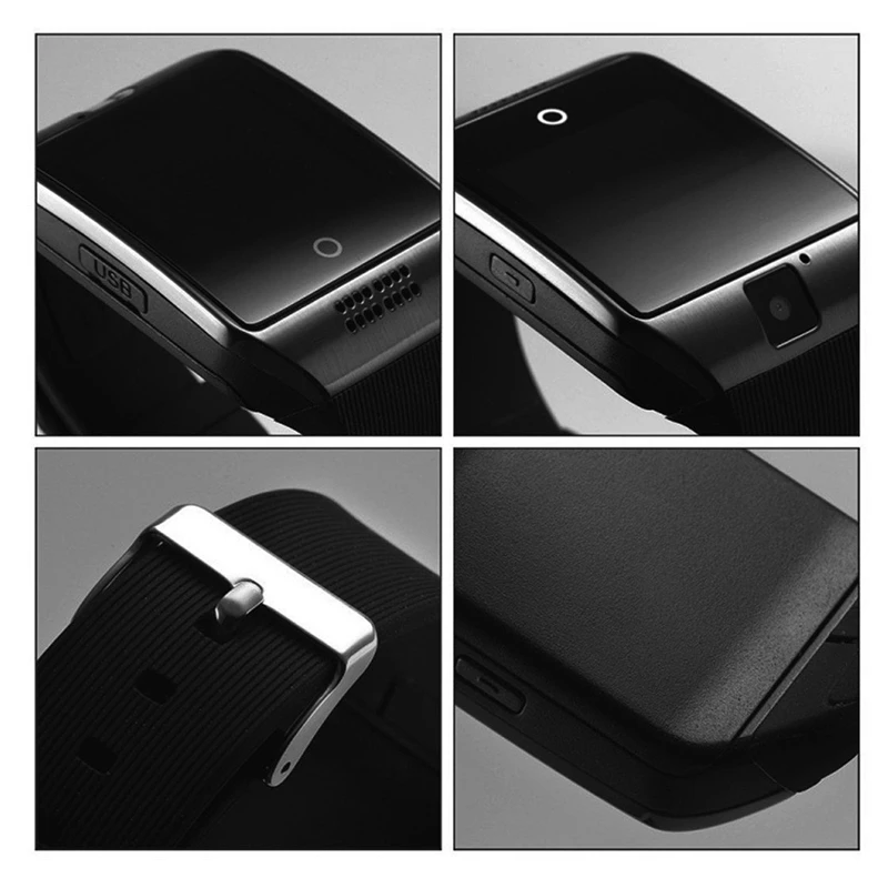 Bluetooth Smartwatch Q18 Smart Wrist Watch With TF SIM Card Camera and Touch Screen for Android IOS Phone PK DZ09 U8 | Электроника