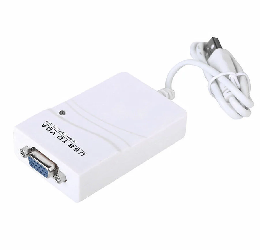 Горячая MT-VIKI Usb к Vga конвертер vga адаптер usb2.0 переключатель USB видео видеокарта 1 шт. 2 монитора разное изображение дисплей MT-UV01