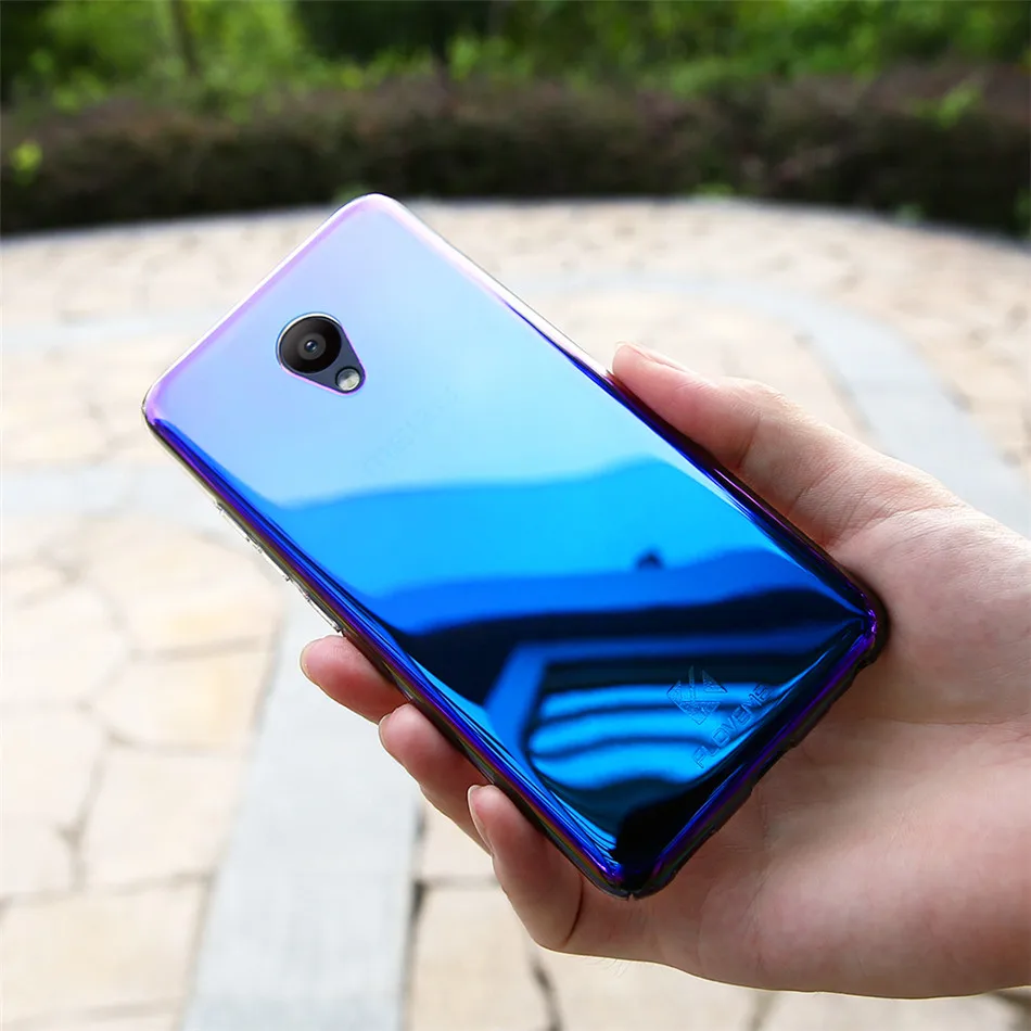 FLOVEME градиентный чехол для телефона s для Meizu m5 m5s u10, Роскошный Жесткий чехол-бампер для Meizu m5 u10, модная задняя крышка для мобильного телефона, чехол