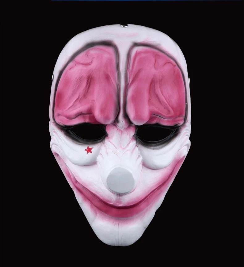 Payday 2 маска смоляная для воровства Далласа/волка/цепей/Косплей хокстона Хэллоуин