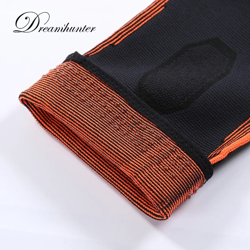 1 шт. силиконовый пружинный амортизирующий спортивный защитный наколенник лента