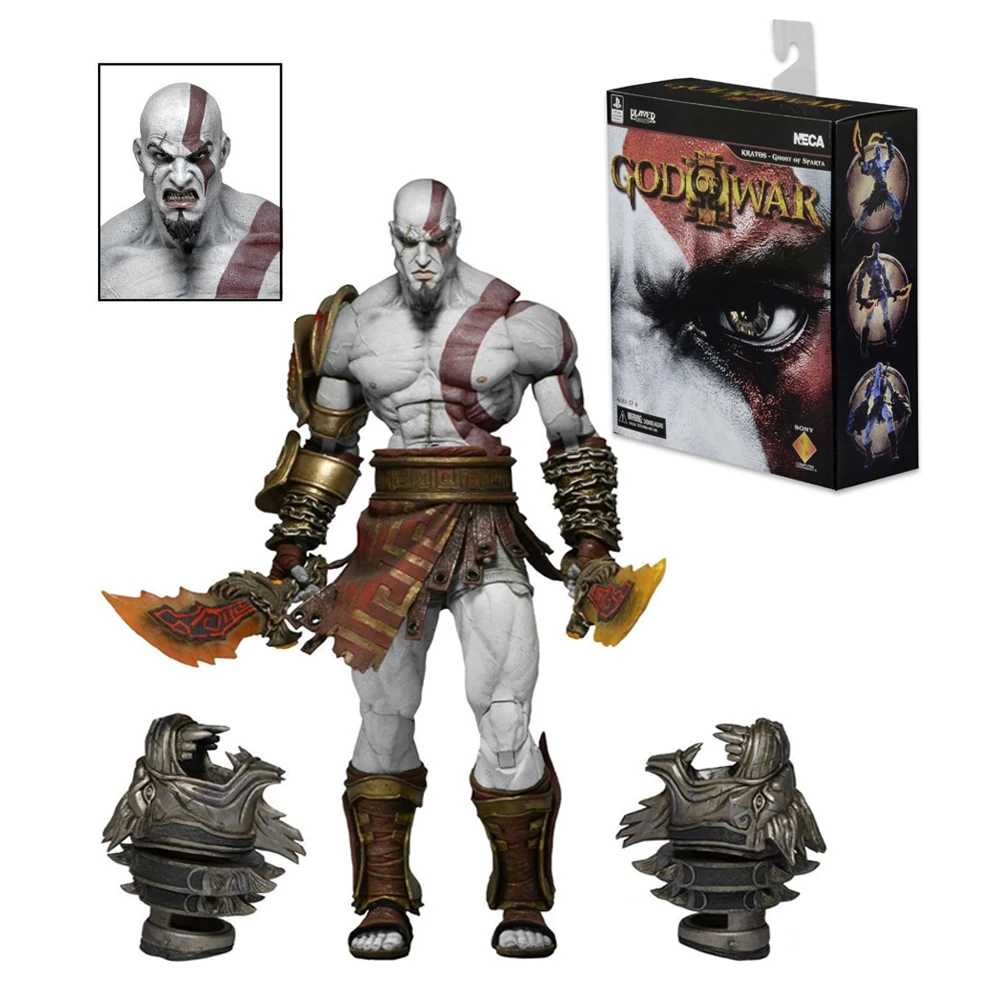 Neca God of War 3 Ultimate Kratos 6 дюймов фигурка коллекционера игрушки новые ПВХ аниме модель