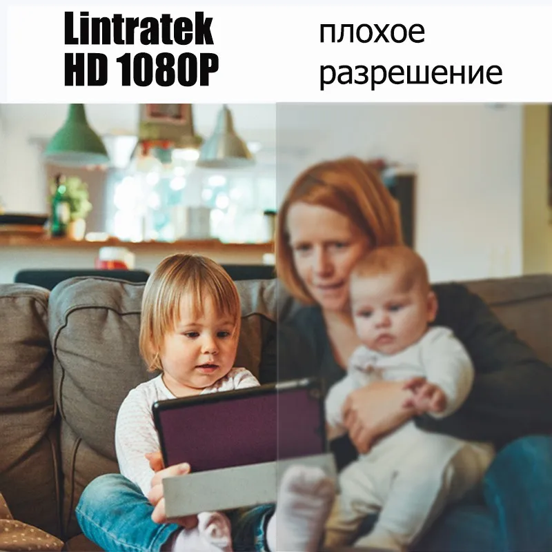 Видеокамера wi-fi камера видеонаблюдения HD 1080P домаминикамеры видеонаблюдения ip камера wifi облачноехранилище беспроводной безопасности Камера датчик движения три антенны дистанционное управление Камера Lintratek