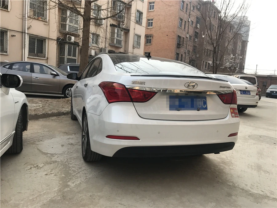1,5 м/1,2 м Универсальный углеродное волокно/черный цвет мягкий Автомобильный задний спойлер на крышу багажника заднего крыла накладка на губы наклейка