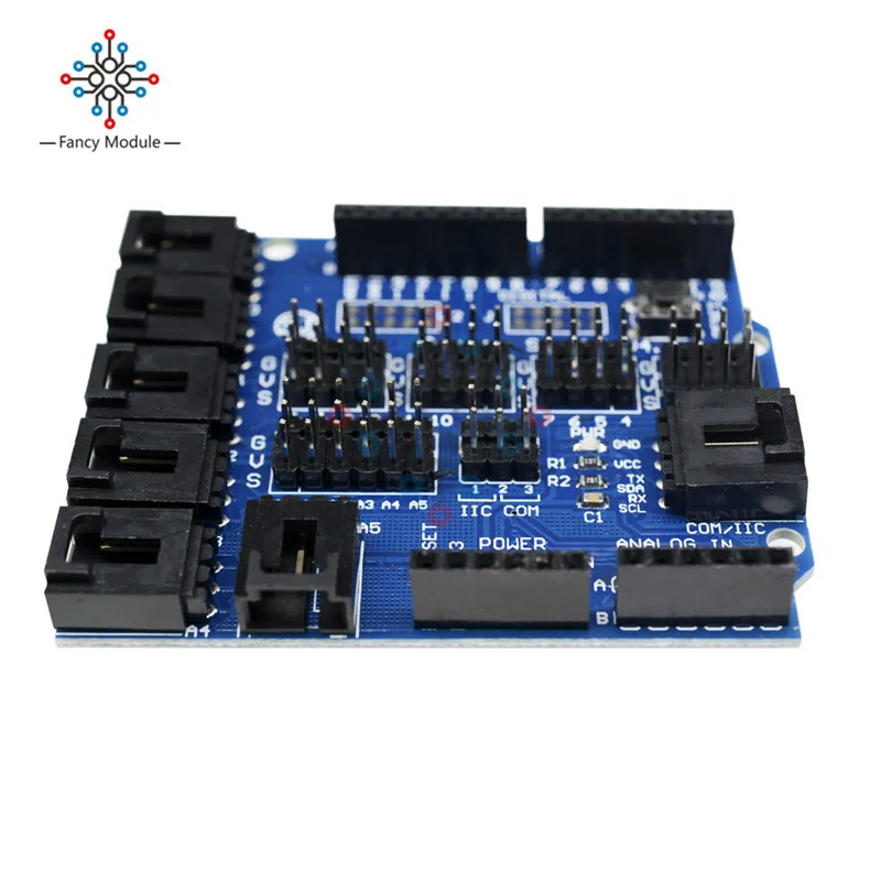 Duemilanove датчик Mega Shield V4 цифровой аналоговый модуль Серводвигатель для Arduino UNO|motor