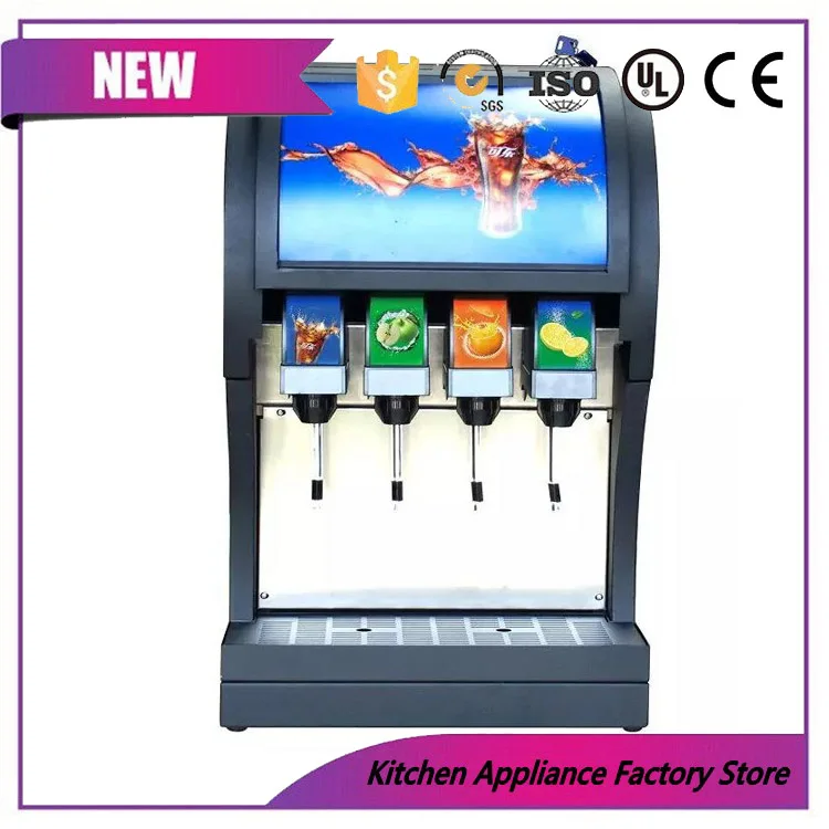 Коммерческий газированный фонтан машина для холодных напитков диспенсер