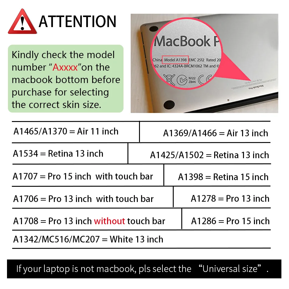 Водостойкая мраморная наклейка для ноутбука Macbook стикер Pro Air Retina 11 12 13 15 дюймов