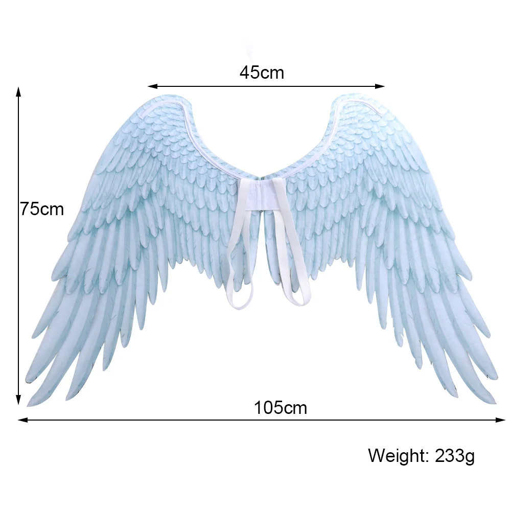 

Black White Angel And Devil Wings Party Cosplay Wedding Halloween Decoration Adult Unisex Angel Wings Halloween Carnival Props