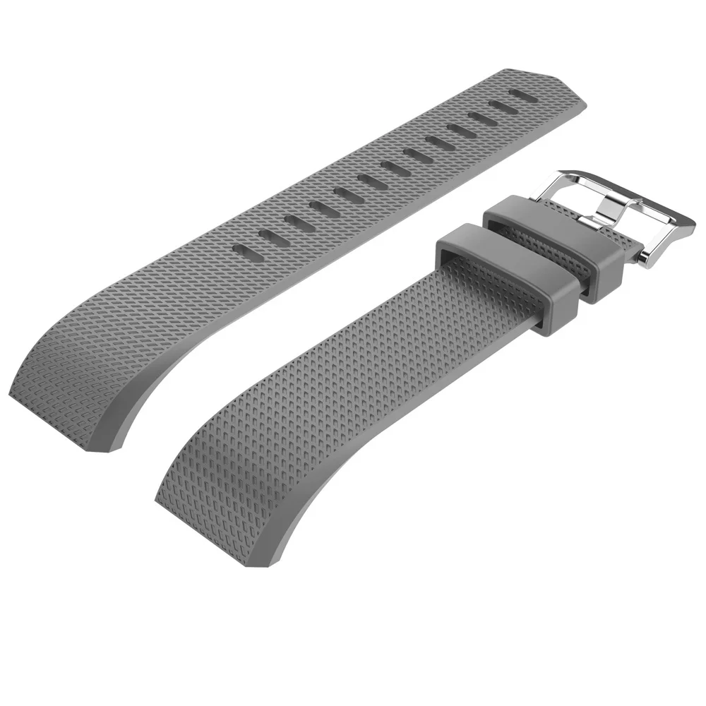 Силиконовый ремешок для часов для fitbit charge2 band умный Браслет для фитнеса часы сменный ремешок для спортивных часов полосы для fitbit Charge 2