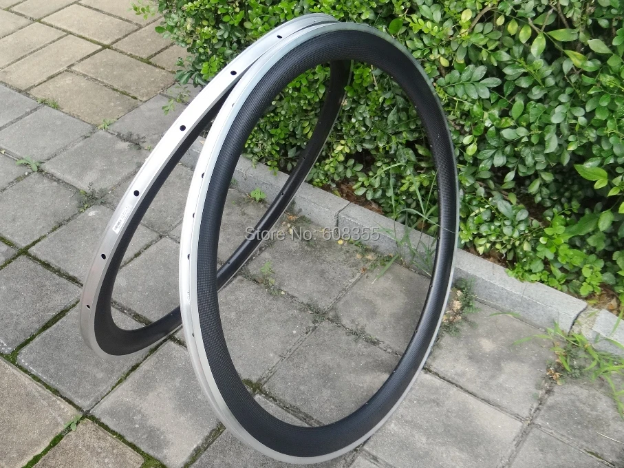 FLX-RIM-C25: углеродный Матовый велосипед дорожный 700C обод колеса с клинчерным