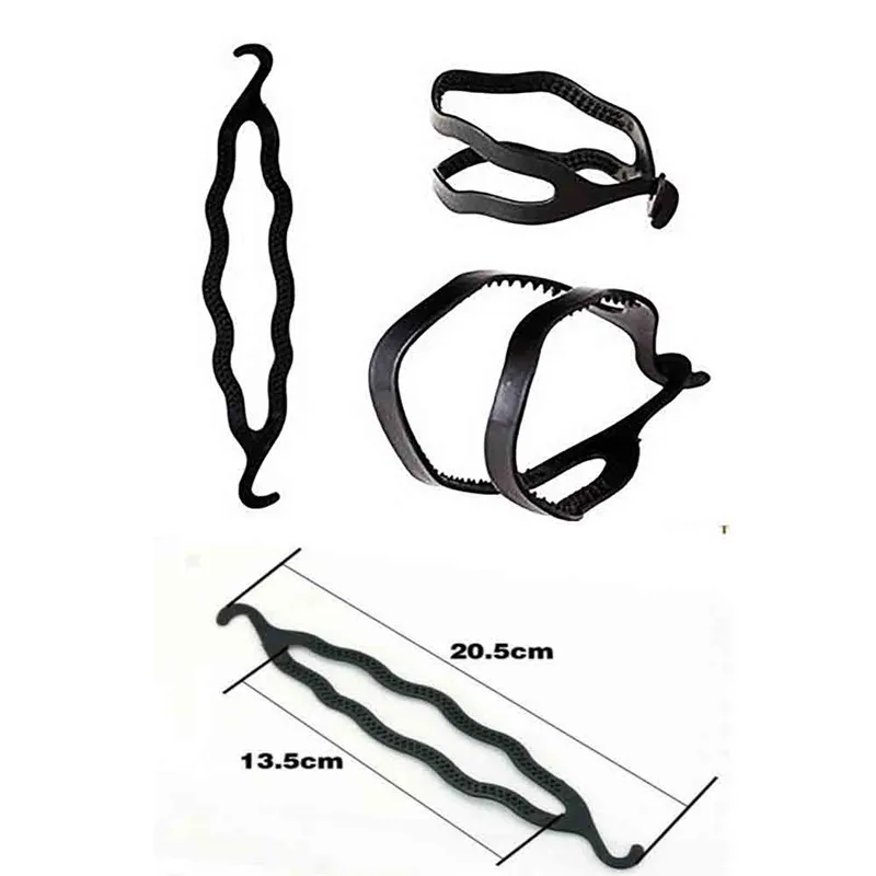 4 шт. пластиковый легкий пучок волос оплетка инструмент держатель зажим для стиль