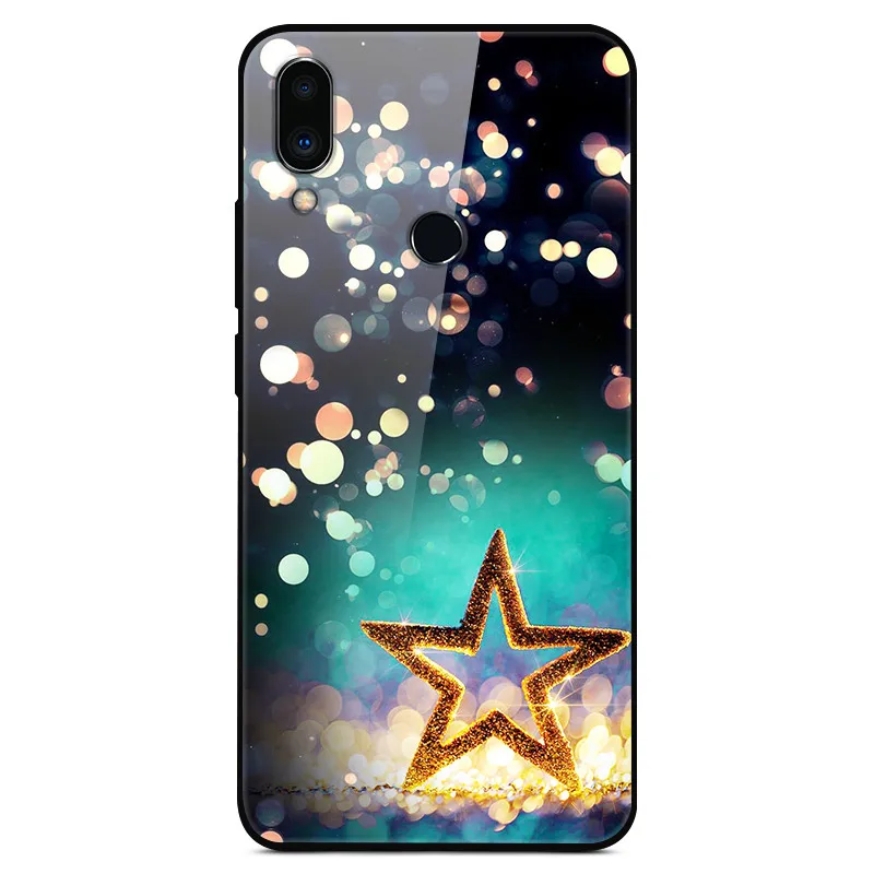 Чехол из закаленного стекла для Meizu Note 9, мягкий бампер, 3D мраморный принт с животными, Funda для Meizu Note 9, Note9, M9, Note, чехол для телефона