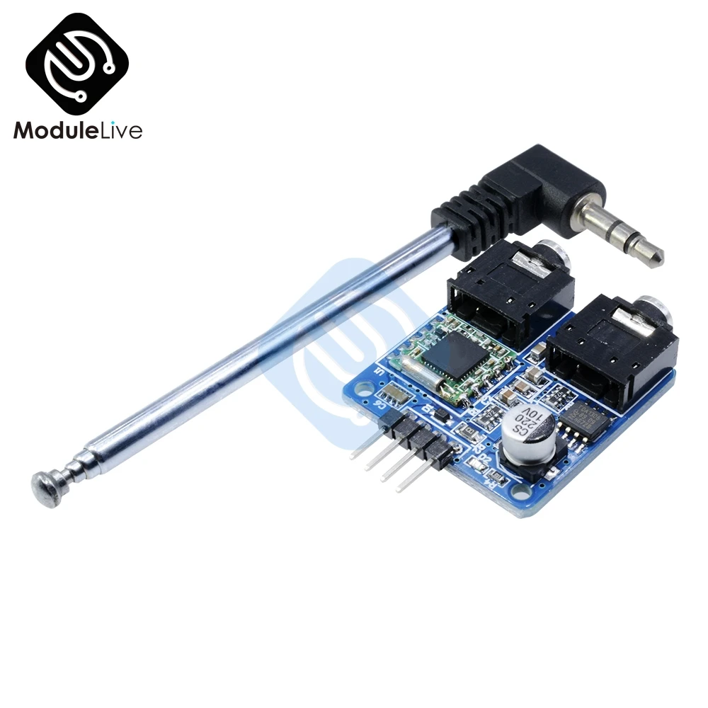 TEA5767 FM стерео радио модуль для Arduino 76 108 МГц с бесплатной кабельной антенной|Детали