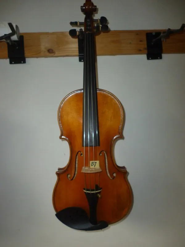 Master 4/4 оформление скрипки копия искусственной кожи 1742 1 шт. сзади No. B7 | Спорт и