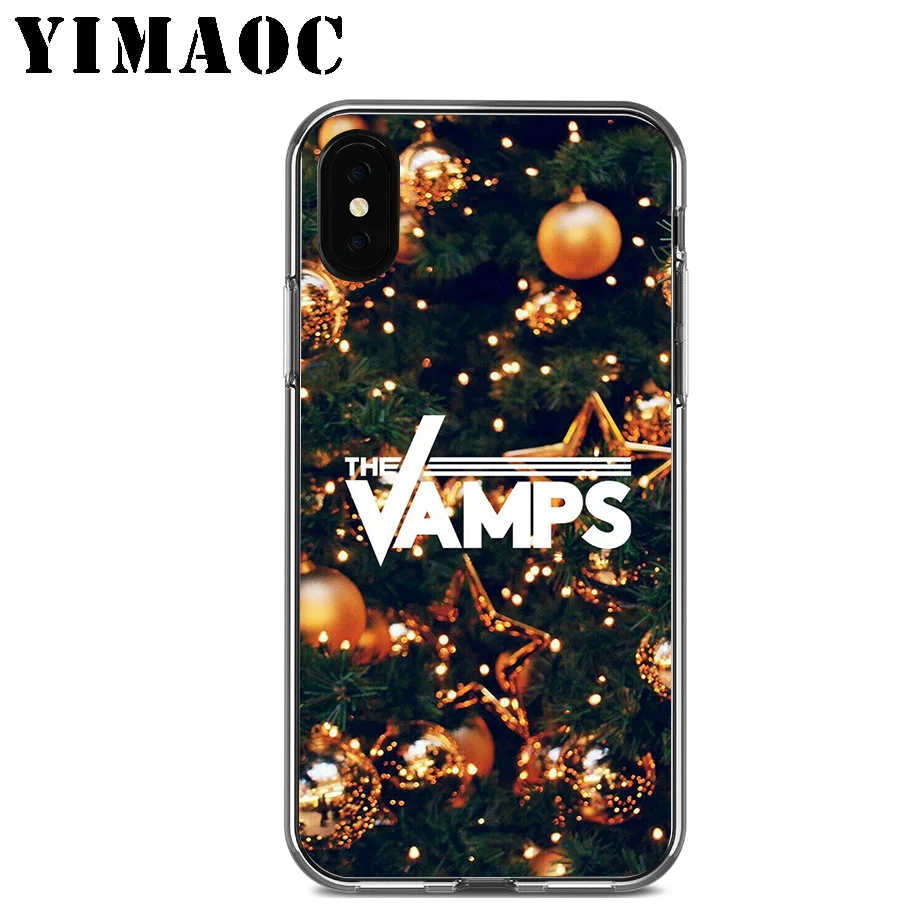 YIMAOC The Vamps Bands Soft Silicone Case for Apple Iphone 11 Pro Xr Xs Max X 10 8 Plus 7 6S 6 SE 5S 5 7Plus 8Plus |
