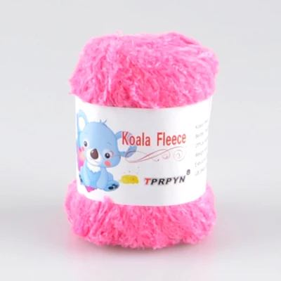 04 peach pink TPRPYN 50 г = 1 шт. маленькое коала полотенце из пряжи линия шапка линия шарф шерстяная специальная линия Вязание Коралловая флисовая пряжа - Цвет: 04 peach pink