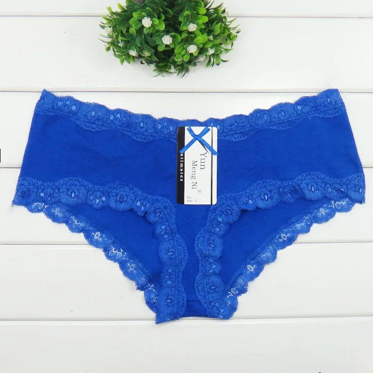 Новинка 2015 года однотонные кружевные хлопковые трусики для мальчиков Аниме