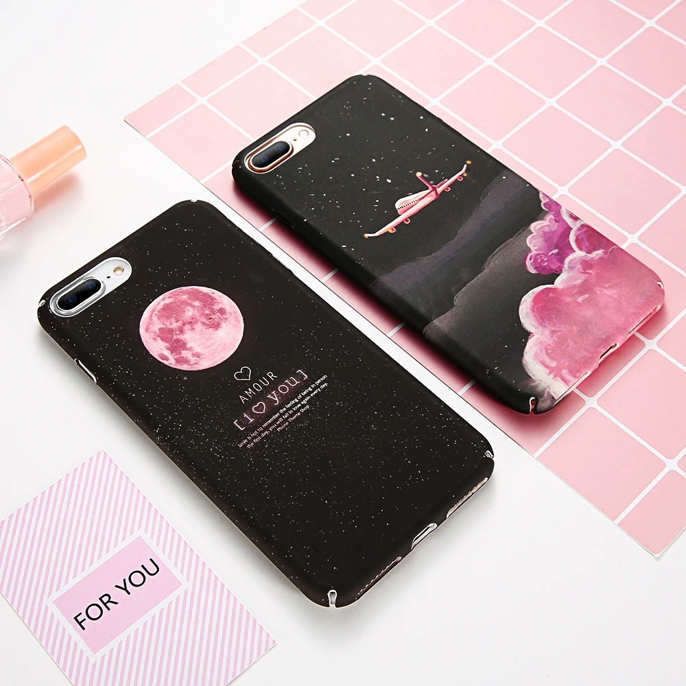 NORTHFIRE Cute Phone Case For iPhone X/XS MAX/XR Smooth Touch Hard PC Capa Cover 5/6/6s/7/8Plus Fundas Coque HOT |