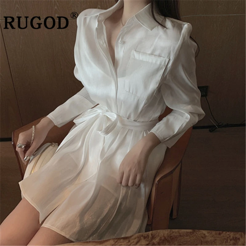RUGOD элегантные женские комплекты из 2 предметов корейский прожектор длинные