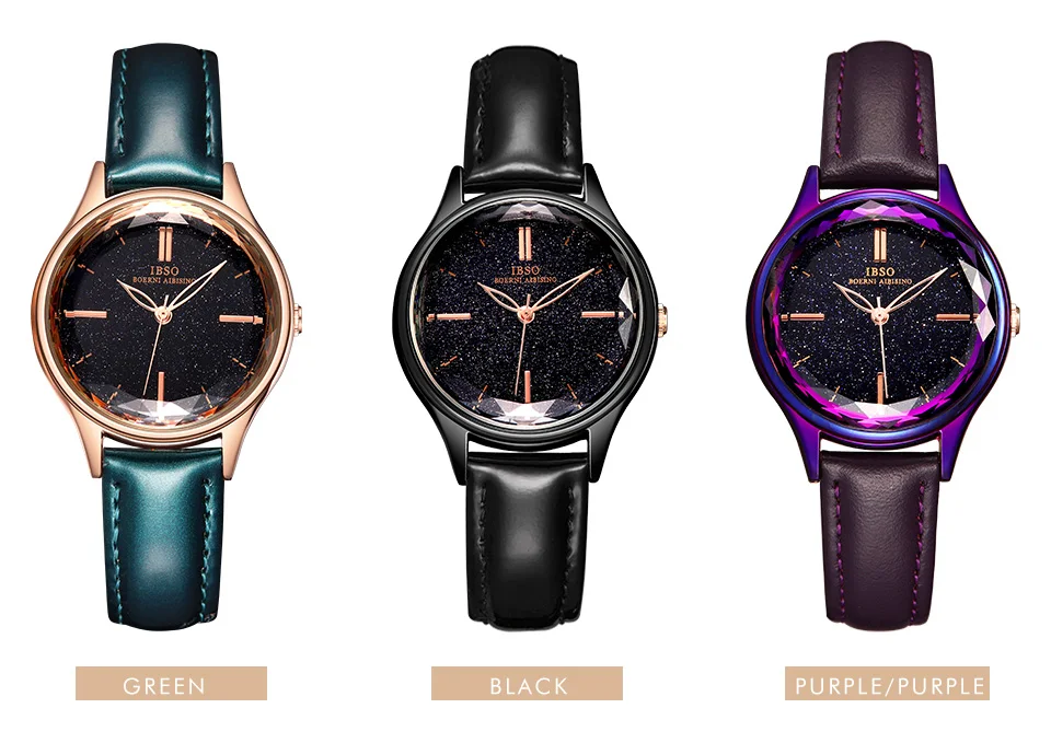 IBSO 11 мм наручные женские часы, роскошные женские часы, модные часы Montre Femme, кварцевые женские часы, Relogio Feminino