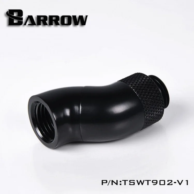 Barrow G1/4 "90 градусный Поворотный адаптер 2 секционный Тип фитинга коннектор с