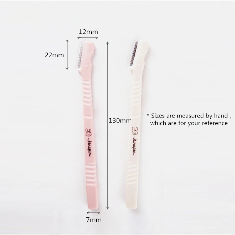 2 шт./лот триммер для бровей лезвие из нержавеющей стали компактный размер