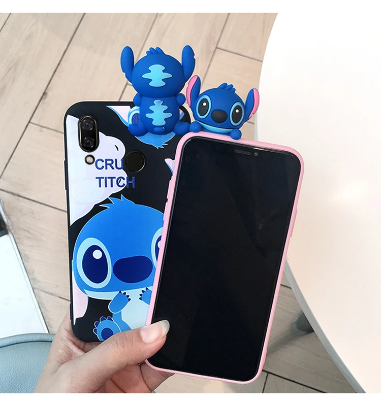 Силиконовый чехол для redmi note 7, задняя крышка с 3D рисунком стежка для Xiaomi 8/8se/mi9/9se/redmi note 6/note 7 pro, милый чехол с ангелом