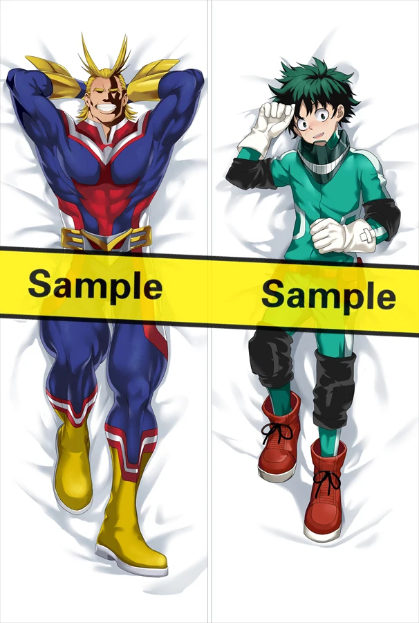Оригинальная наволочка MMF My Hero Academia (Boku no Hiro Akademia) аниме изуку мидория и все могли