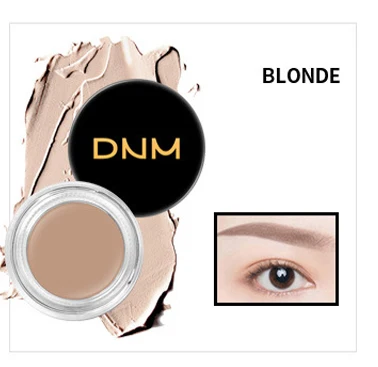 02 Blonde DNM 11 цветов тушь для бровей Макияж Водонепроницаемая Тень для бровей распределитель геля крем без затенения длительный пепельный коричневый крем для бровей - Цвет: 02 Blonde