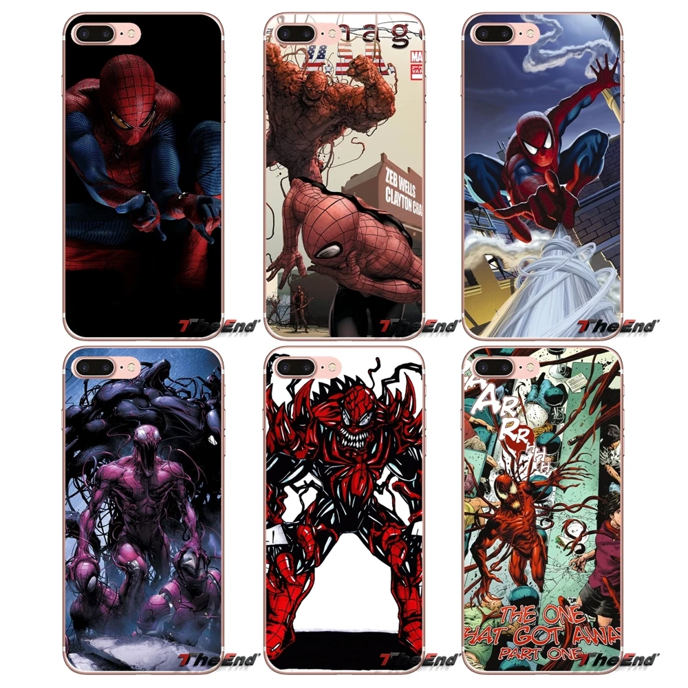 Комиксы Marvel Человек-паук Силиконовый ТПУ чехол для samsung Galaxy S2 S3 S4 S5 MINI S6 S7 edge S8 Plus Note