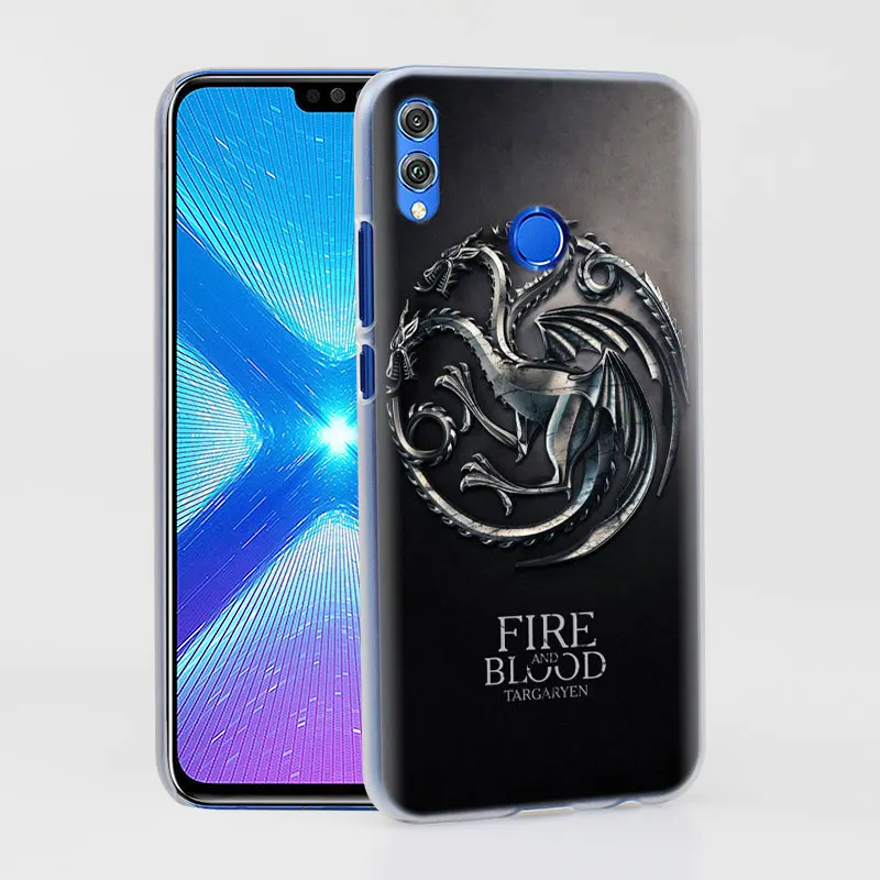 Чехол для телефона с изображением игры трона для huawei Honor 8X 8A Pro 8C 8S 9 10 Lite 20i Honor Play Y7 Y9, чехол