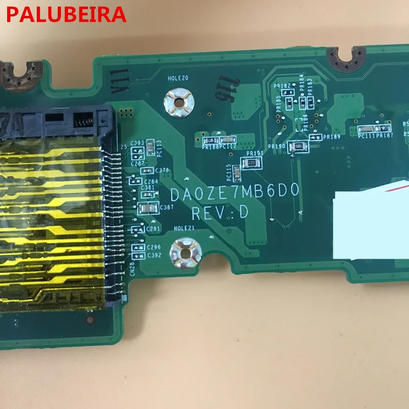 Материнская плата для ноутбука Acer aspire ZE7 материнская DA0ZE7MB6D0 MBSGA06002 DDR3 тестовая |