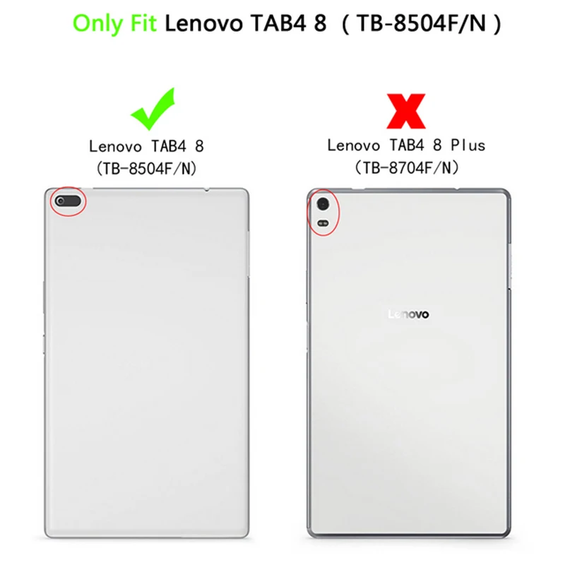 Мягкий ТПУ умный тонкий чехол для планшета Lenovo Tab 4 Tab4 8 дюймов 2017 планшет TB 8504 8504F