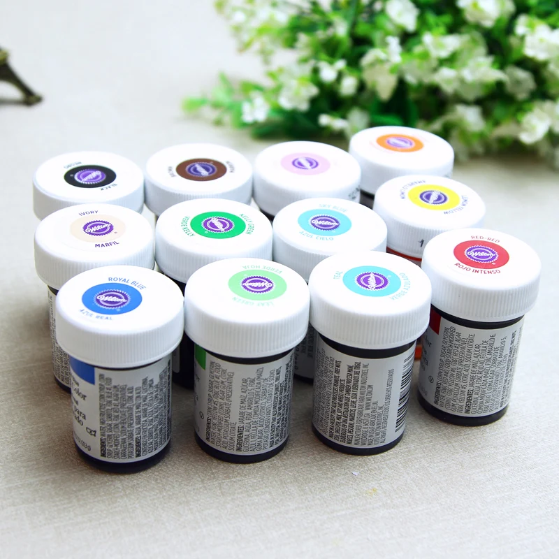 1 шт. American Wilton пигмент для торта с двойным сахаром пищевая паста выпечки wilton 21 цвет