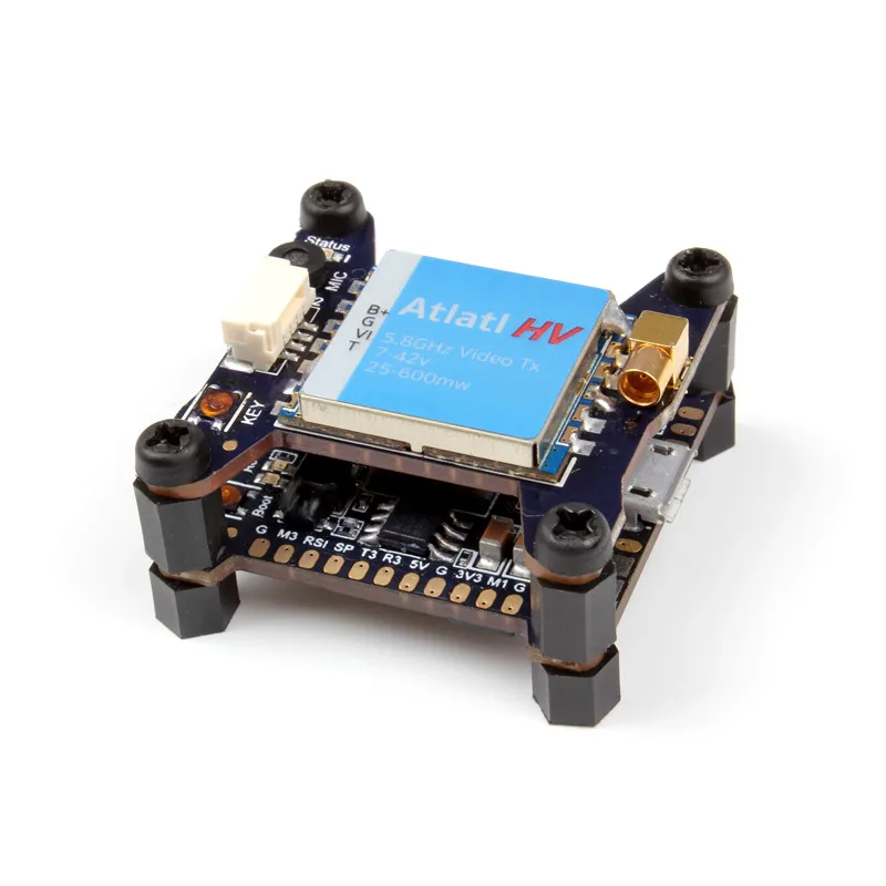 Полетный контроллер Holybro Kakute F4 V2 Betaflight Cleanflight OSD + Atlatl HV 5 8G 40CH Raceband FPV комбинация
