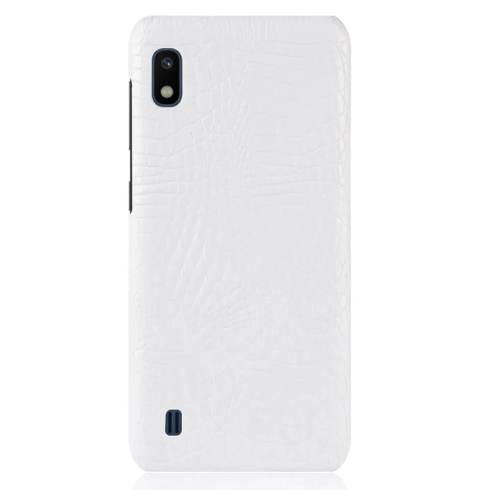 white SUBIN чехол для samsung galaxy A40 A 40/A10 A 10 Роскошная Обложка на заднюю панель из искусственной кожи защитный чехол для телефона samsung S10 5G - Цвет: white