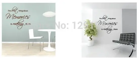 Самое лучшее в воспоминаниях это сделать их художественными цитатами на стену
