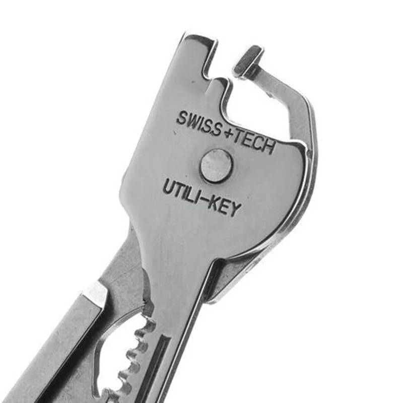 MrY Новый мини брелок Мультитул 6 в 1 Utili Key для кемпинга выживания спасения