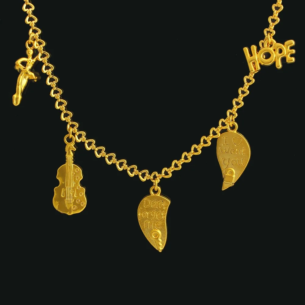 HOPE прекрасный браслет золотого цвета модная Ювелирная скрипка для женщин и