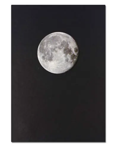 Moon Дневник JUGAL Planet, A5, креативный, сделай сам, пустая черная внутренняя страница, альбом для рисования, граффити, блокнот, журнал - Цвет: Moon