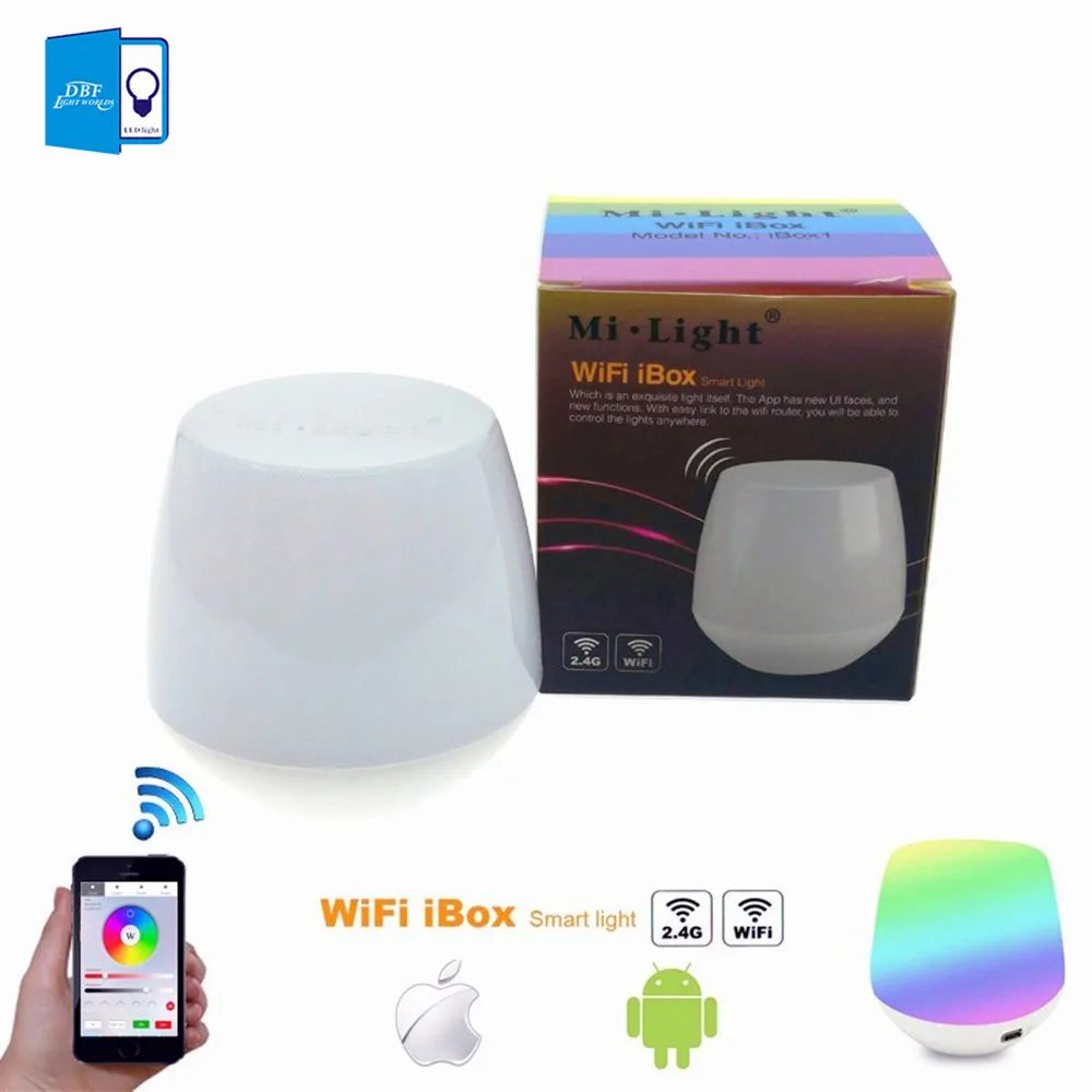 [DBF] wifi 2 4G беспроводной iBox1 светодиодный RGBW RGB WW/CW Контроллер концентратор для всех