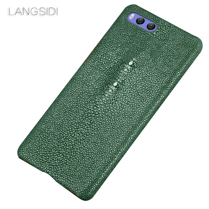 

Luxury brand mobile phone case Pearl fish half a pack phone holster For Xiaomi note4x phone case handmade custom processing