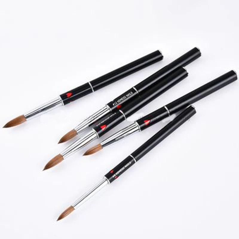 Набор кистей для дизайна ногтей 1 шт. чистый колинский Соболь УФ гель акриловый