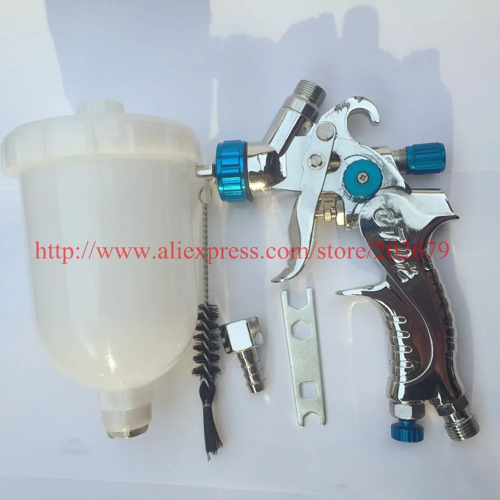 602 spray gun Auto Car Paint Spot Repair with Plastic Cup Sprayer HVLP Spray Gun 250CC cup | Инструменты