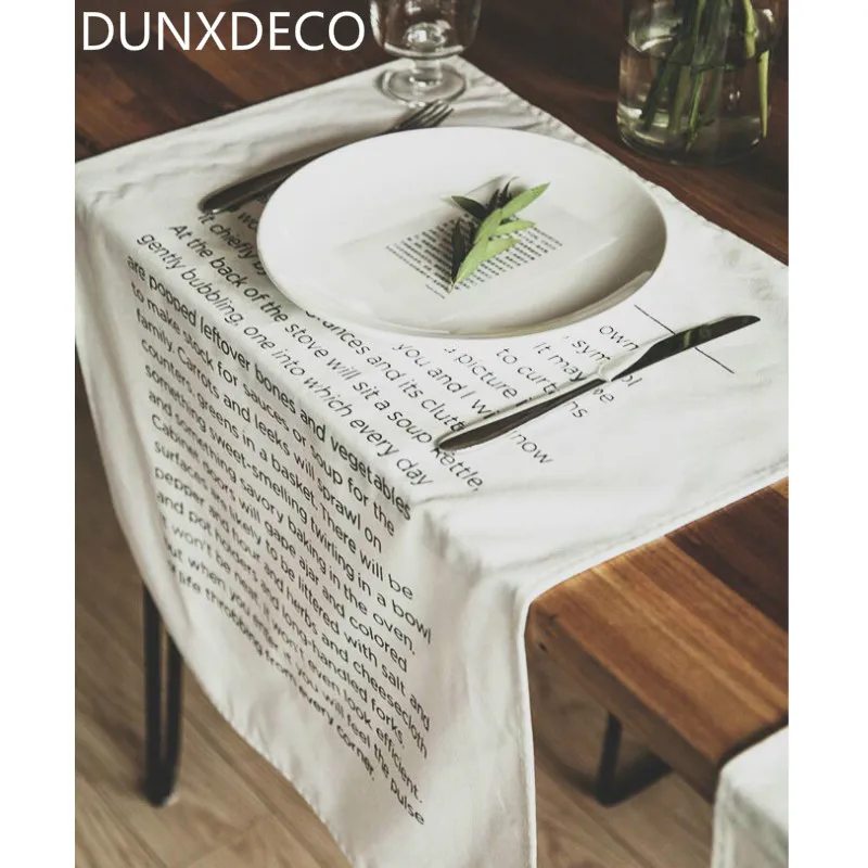 DUNXDECO столовые приборы, хлопковое чайное полотенце, салфетка, кухонные аксессуары, ткань, Европейское Современное украшение для дома, еда, фото, ткань