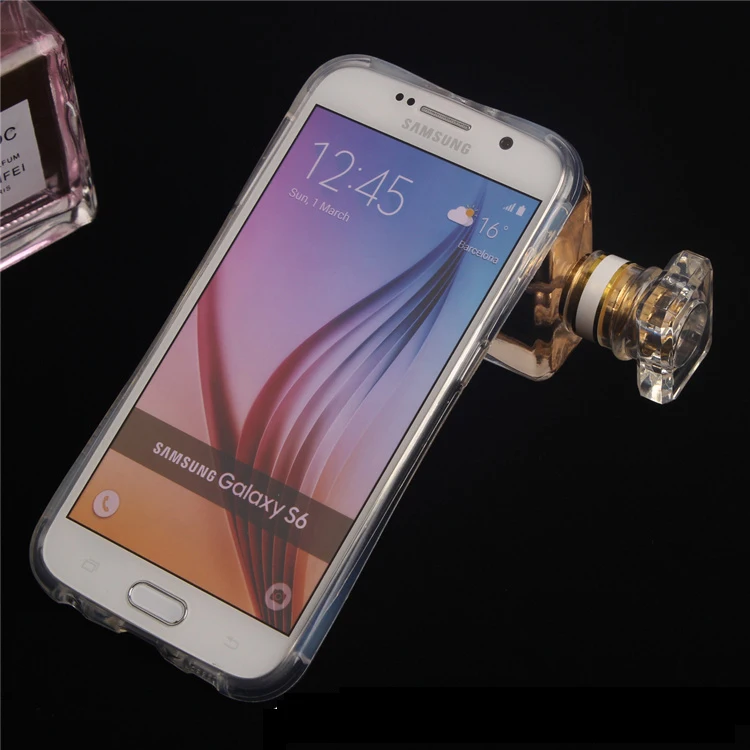 Противоударный прозрачный Чехол Air Sac для Samsung Galaxy S6 Arc с полной защитой