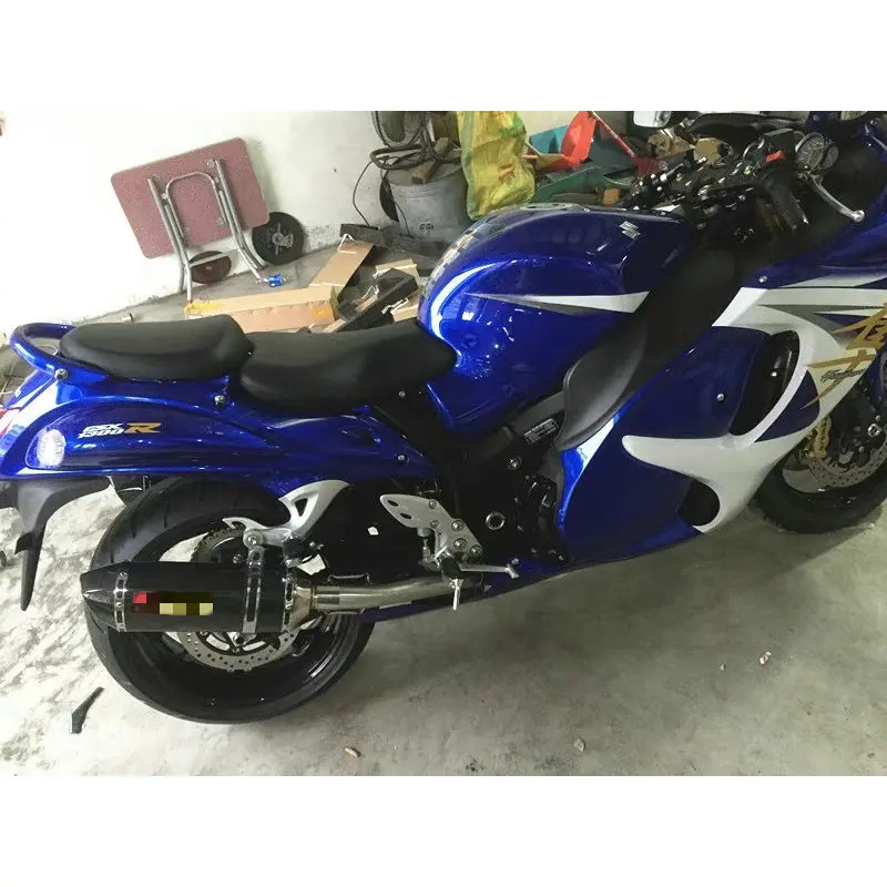 Mokali индивидуальный углерод выхлопных газов для SUZUKI GSXR1300 год 2008 к 2015 средняя труба