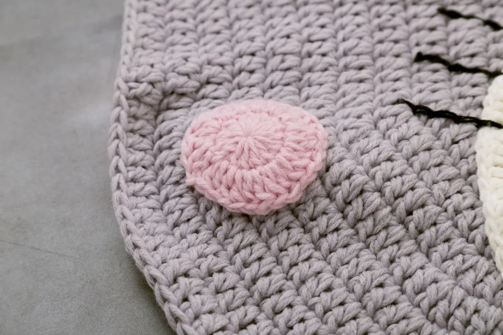 Мультяшный ковер ручной работы акриловый коврик с лисой/медведем Европейский